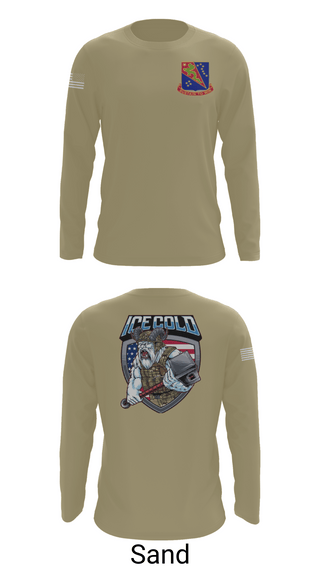 Long Sleeve Performance Shirt, BCO, 1163D TFSB, Army, Teamtime, Team time, sublimation, custom sports apparel, team uniforms, spirit wear, spiritwear, sports uniforms, custom shirts, team store, custom team store, fundraiser sports, apparel fundraiser