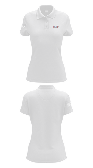 Womens Short Sleeve Performance Polo, JCB1 Multiservices, , Teamtime, Team time, sublimation, custom sports apparel, team uniforms, spirit wear, spiritwear, sports uniforms, custom shirts, team store, custom team store, fundraiser sports, apparel fundraiser