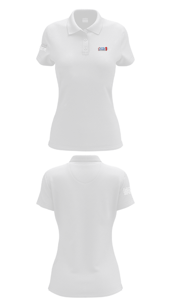 Womens Short Sleeve Performance Polo, JCB1 Multiservices, , Teamtime, Team time, sublimation, custom sports apparel, team uniforms, spirit wear, spiritwear, sports uniforms, custom shirts, team store, custom team store, fundraiser sports, apparel fundraiser
