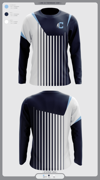 Long Sleeve Performance Shirt, Chiefs, Baseball, Teamtime, Team time, sublimation, custom sports apparel, team uniforms, spirit wear, spiritwear, sports uniforms, custom shirts, team store, custom team store, fundraiser sports, apparel fundraiser
