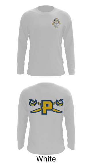Long Sleeve Performance Shirt, Paul Public Charter School (High School) Football, Football, Teamtime, Team time, sublimation, custom sports apparel, team uniforms, spirit wear, spiritwear, sports uniforms, custom shirts, team store, custom team store, fundraiser sports, apparel fundraiser