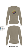 Chaplain Corp 11423583 Women's Long Sleeve V-neck Shirt - 59