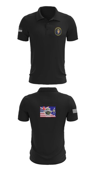 Short Sleeve Performance Polo, USS CANBERRA (LCS 30), Navy, Teamtime, Team time, sublimation, custom sports apparel, team uniforms, spirit wear, spiritwear, sports uniforms, custom shirts, team store, custom team store, fundraiser sports, apparel fundraiser