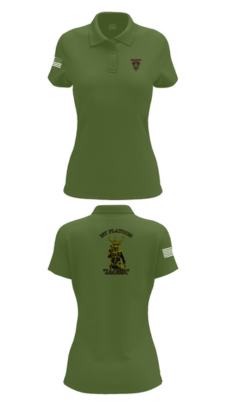 Womens Short Sleeve Performance Polo, MFRC, Army, Teamtime, Team time, sublimation, custom sports apparel, team uniforms, spirit wear, spiritwear, sports uniforms, custom shirts, team store, custom team store, fundraiser sports, apparel fundraiser