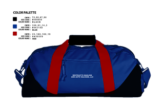 Duffle Bag, Whiteley’s Hauling And Auto Salvage, , Teamtime, Team time, sublimation, custom sports apparel, team uniforms, spirit wear, spiritwear, sports uniforms, custom shirts, team store, custom team store, fundraiser sports, apparel fundraiser