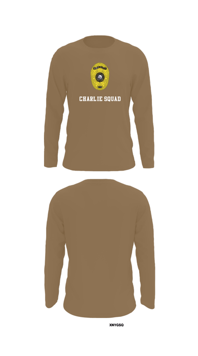 Charlie Squad 89952871 Long Sleeve Performance Shirt - 12