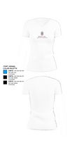 HAVOC INC 6408447 Women's Short Sleeve V-neck Shirt - 18