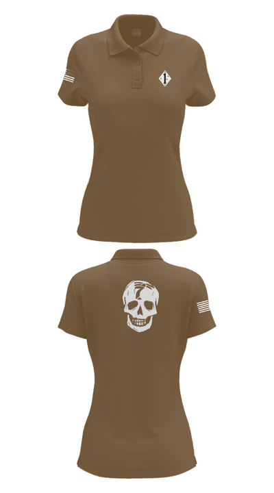 3/7 Kilo 3rd 36158608 Women's Short Sleeve Performance Polo  - 15