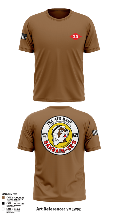 NMCB 25 CTG 56.2 1038255 Short Sleeve Performance Shirt - 105