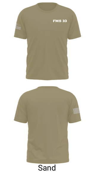 Short Sleeve Performance Shirt, FMS 10, National Guard, Teamtime, Team time, sublimation, custom sports apparel, team uniforms, spirit wear, spiritwear, sports uniforms, custom shirts, team store, custom team store, fundraiser sports, apparel fundraiser