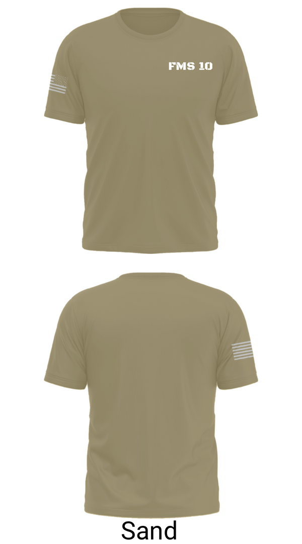 Short Sleeve Performance Shirt, FMS 10, National Guard, Teamtime, Team time, sublimation, custom sports apparel, team uniforms, spirit wear, spiritwear, sports uniforms, custom shirts, team store, custom team store, fundraiser sports, apparel fundraiser