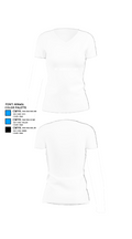 Mt. Hebron Ice Vikes 43010853 Women's Short Sleeve V-neck Shirt - 18