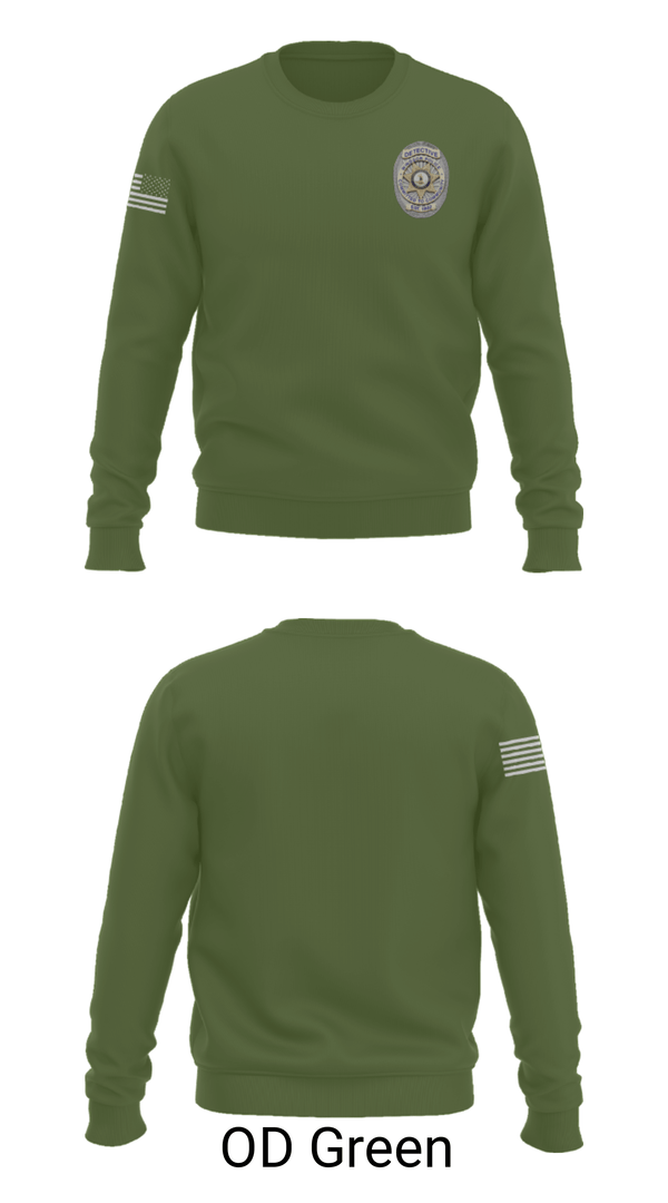 Crew Neck Sweatshirt, Criminal Investigations Division, Police, Teamtime, Team time, sublimation, custom sports apparel, team uniforms, spirit wear, spiritwear, sports uniforms, custom shirts, team store, custom team store, fundraiser sports, apparel fundraiser