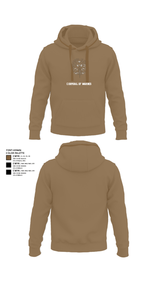 Hoodie, Corporal of Marines, Marines, Teamtime, Team time, sublimation, custom sports apparel, team uniforms, spirit wear, spiritwear, sports uniforms, custom shirts, team store, custom team store, fundraiser sports, apparel fundraiser