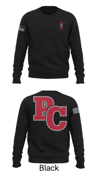 Crew Neck Sweatshirt, Perkins County Junior High School Football, Football, Teamtime, Team time, sublimation, custom sports apparel, team uniforms, spirit wear, spiritwear, sports uniforms, custom shirts, team store, custom team store, fundraiser sports, apparel fundraiser