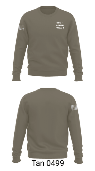Crew Neck Sweatshirt, SOG - SOUTH FATAL 4, Police, Teamtime, Team time, sublimation, custom sports apparel, team uniforms, spirit wear, spiritwear, sports uniforms, custom shirts, team store, custom team store, fundraiser sports, apparel fundraiser