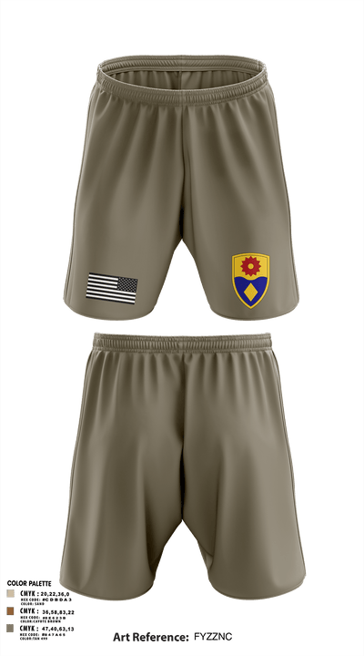 649 ENG CO649 ENG CO 61246639 Athletic Shorts With Pockets - 6