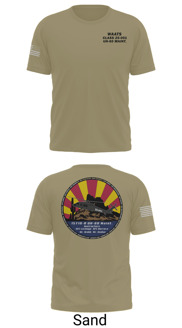Old School Cotton Feel Shirt, WAATS 15T10 CLASS 25-001, , Teamtime, Team time, sublimation, custom sports apparel, team uniforms, spirit wear, spiritwear, sports uniforms, custom shirts, team store, custom team store, fundraiser sports, apparel fundraiser
