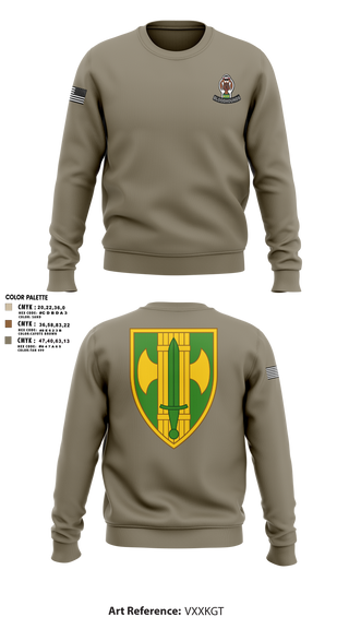 Crew Neck Sweatshirt, 615th MP CO, , Teamtime, Team time, sublimation, custom sports apparel, team uniforms, spirit wear, spiritwear, sports uniforms, custom shirts, team store, custom team store, fundraiser sports, apparel fundraiser