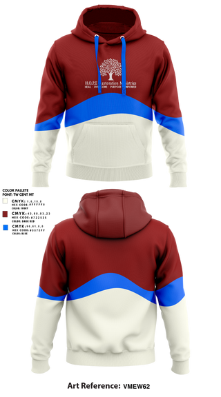 Hoodie, Hope Restoration Ministries, , Teamtime, Team time, sublimation, custom sports apparel, team uniforms, spirit wear, spiritwear, sports uniforms, custom shirts, team store, custom team store, fundraiser sports, apparel fundraiser