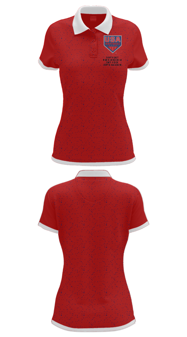 Women's Short Sleeve Performance Polo, Southeast Nebraska Girls Fast Pitch Softball League, Softball, Teamtime, Team time, sublimation, custom sports apparel, team uniforms, spirit wear, spiritwear, sports uniforms, custom shirts, team store, custom team store, fundraiser sports, apparel fundraiser
