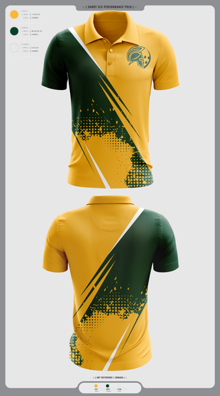 Short Sleeve Performance Polo, Glenbrook North Spartan Bowling, Bowling, Teamtime, Team time, sublimation, custom sports apparel, team uniforms, spirit wear, spiritwear, sports uniforms, custom shirts, team store, custom team store, fundraiser sports, apparel fundraiser