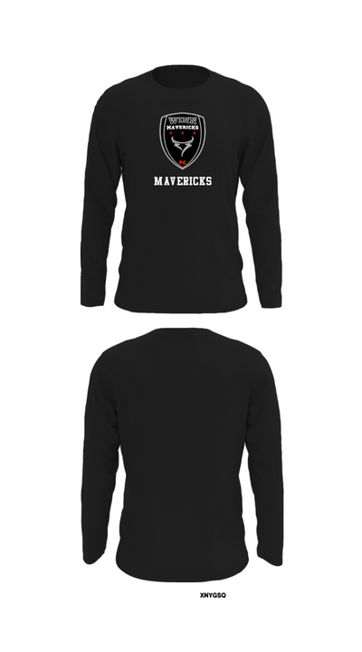 Mavericks 52426430 Long Sleeve Performance Shirt - 27