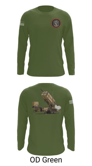 Long Sleeve Performance Shirt, Bravo 5-7 ADA, Army, Teamtime, Team time, sublimation, custom sports apparel, team uniforms, spirit wear, spiritwear, sports uniforms, custom shirts, team store, custom team store, fundraiser sports, apparel fundraiser
