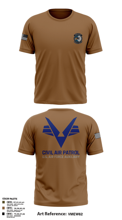 Sunlake High School Cadet Squadron 6161246 Old School Cotton Feel Shirt - 97
