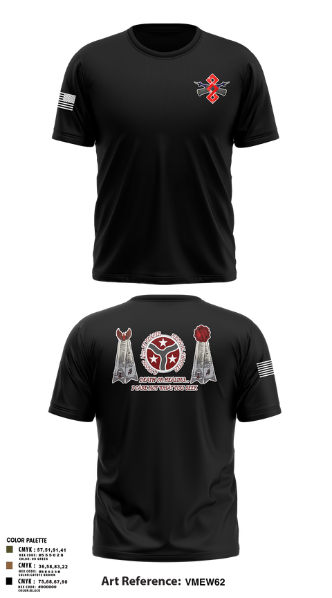 Short Sleeve Performance Shirt, q trp 4/278th, , Teamtime, Team time, sublimation, custom sports apparel, team uniforms, spirit wear, spiritwear, sports uniforms, custom shirts, team store, custom team store, fundraiser sports, apparel fundraiser