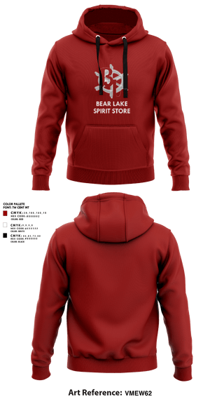 Hoodie, Bear Lake School, Spirit Store, Teamtime, Team time, sublimation, custom sports apparel, team uniforms, spirit wear, spiritwear, sports uniforms, custom shirts, team store, custom team store, fundraiser sports, apparel fundraiser