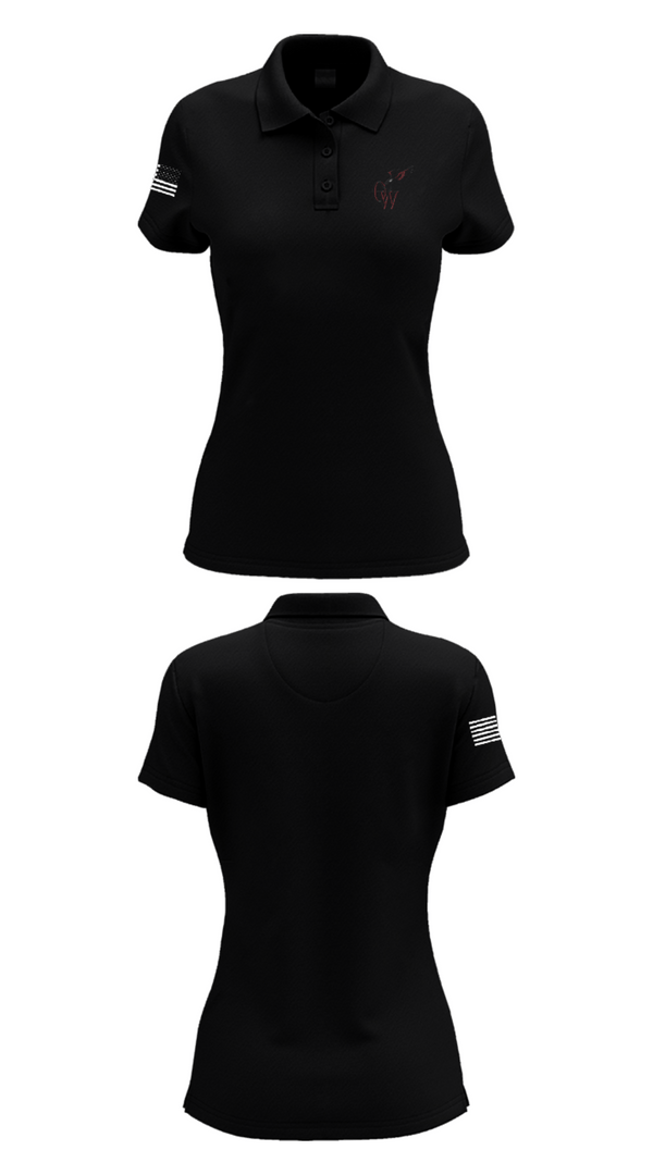 Women's Short Sleeve Performance Polo, Owen-Withee High School Football, Football, Teamtime, Team time, sublimation, custom sports apparel, team uniforms, spirit wear, spiritwear, sports uniforms, custom shirts, team store, custom team store, fundraiser sports, apparel fundraiser