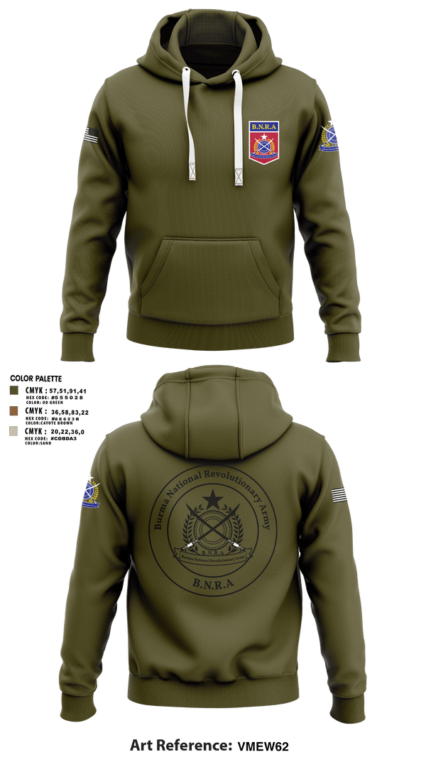 Hoodie, B.N.R.AB.N.R.Army, Army, Teamtime, Team time, sublimation, custom sports apparel, team uniforms, spirit wear, spiritwear, sports uniforms, custom shirts, team store, custom team store, fundraiser sports, apparel fundraiser