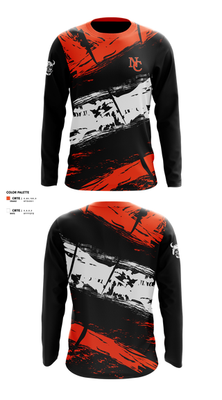 Long Sleeve Performance Shirt, North Canton Hoover Vikings, Baseball, Teamtime, Team time, sublimation, custom sports apparel, team uniforms, spirit wear, spiritwear, sports uniforms, custom shirts, team store, custom team store, fundraiser sports, apparel fundraiser