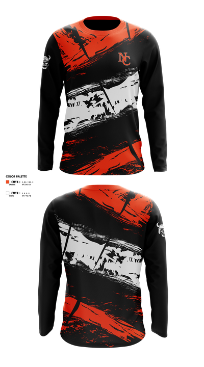 North Canton Hoover Vikings 97031939 Long Sleeve Performance Shirt 5