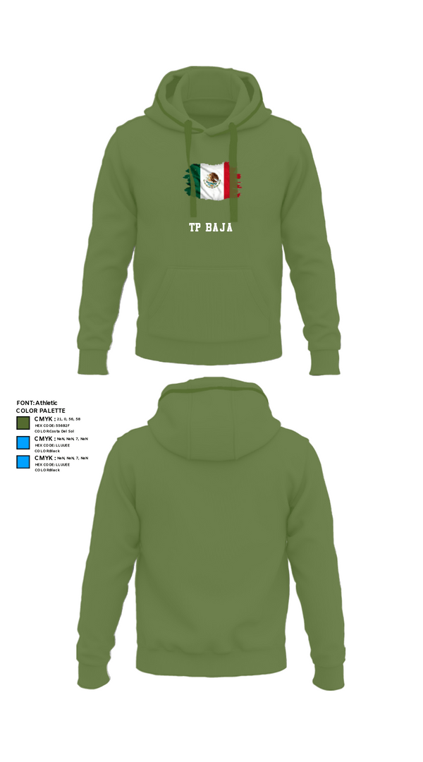 Hoodie, TP Baja, , Teamtime, Team time, sublimation, custom sports apparel, team uniforms, spirit wear, spiritwear, sports uniforms, custom shirts, team store, custom team store, fundraiser sports, apparel fundraiser