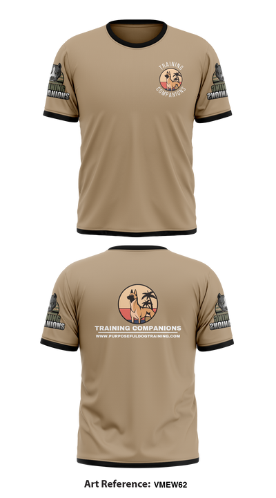 Training Companions 92508632 Short Sleeve Performance Shirt - 42