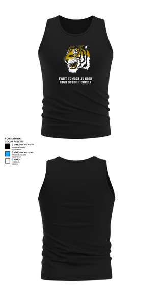 Tank Top, Fort Towson Junior High School Cheer, Cheer, Teamtime, Team time, sublimation, custom sports apparel, team uniforms, spirit wear, spiritwear, sports uniforms, custom shirts, team store, custom team store, fundraiser sports, apparel fundraiser