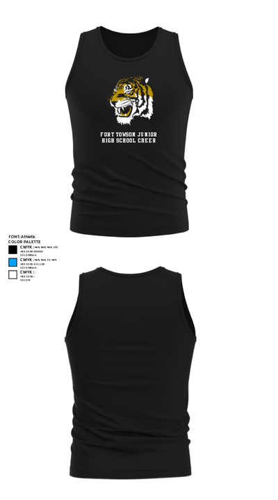 Fort Towson Junior High School Cheer 44003548 Tank Top - 17