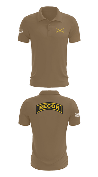 Short Sleeve Performance Polo, Cowboy, Army, Teamtime, Team time, sublimation, custom sports apparel, team uniforms, spirit wear, spiritwear, sports uniforms, custom shirts, team store, custom team store, fundraiser sports, apparel fundraiser