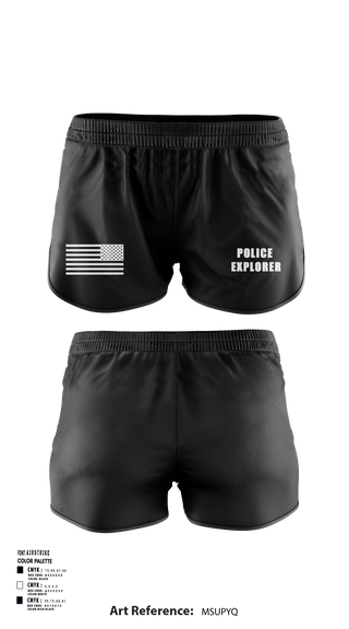 Ranger Panties, Police Explorer, Police, Teamtime, Team time, sublimation, custom sports apparel, team uniforms, spirit wear, spiritwear, sports uniforms, custom shirts, team store, custom team store, fundraiser sports, apparel fundraiser