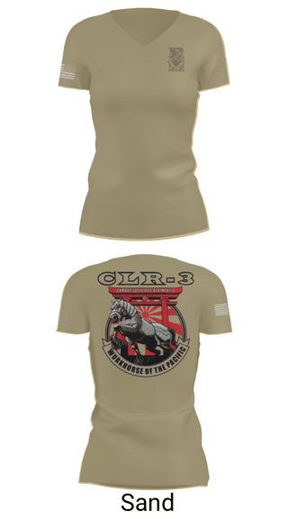 Women's Short Sleeve Vneck Shirt, WorkHorse, Marines, Teamtime, Team time, sublimation, custom sports apparel, team uniforms, spirit wear, spiritwear, sports uniforms, custom shirts, team store, custom team store, fundraiser sports, apparel fundraiser