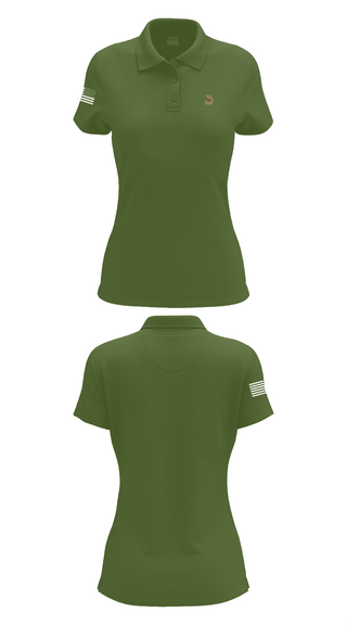 Womens Short Sleeve Performance Polo, 355th MCT, , Teamtime, Team time, sublimation, custom sports apparel, team uniforms, spirit wear, spiritwear, sports uniforms, custom shirts, team store, custom team store, fundraiser sports, apparel fundraiser