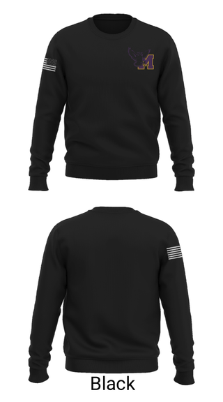 Crew Neck Sweatshirt, Monticello High School Cross Country, Cross Country, Teamtime, Team time, sublimation, custom sports apparel, team uniforms, spirit wear, spiritwear, sports uniforms, custom shirts, team store, custom team store, fundraiser sports, apparel fundraiser