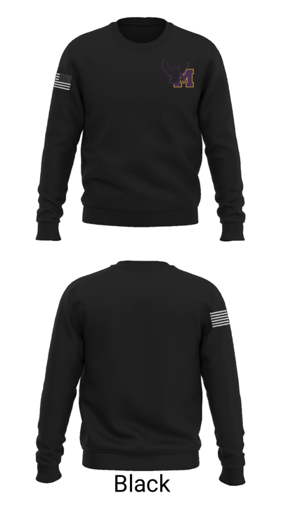 Monticello High School Cross Country 66273969 Crew Neck Sweatshirt - 21