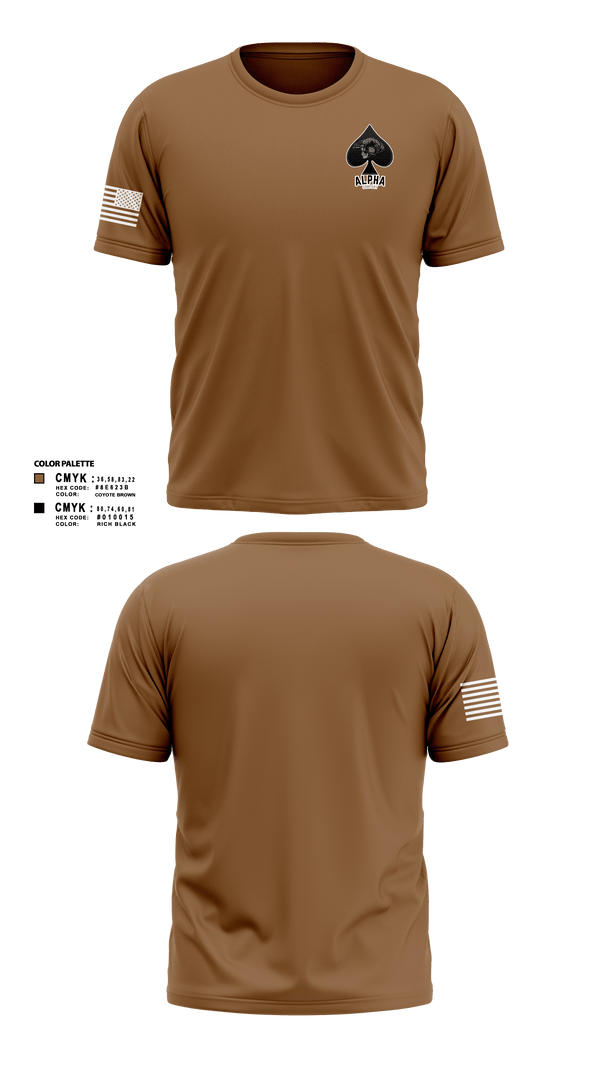 Short Sleeve Performance Shirt, Connellsville Area Hugh School Junior ROTC, Army, Teamtime, Team time, sublimation, custom sports apparel, team uniforms, spirit wear, spiritwear, sports uniforms, custom shirts, team store, custom team store, fundraiser sports, apparel fundraiser