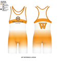 Westwood High School Wrestling 85669007 Wrestling Singlet -2