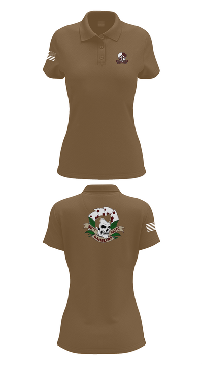 418 MLC 48598349 Women's Short Sleeve Performance Polo  - 15