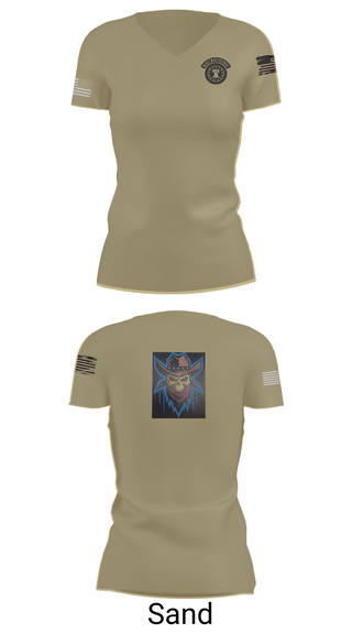 Womens Short Sleeve Vneck Shirt, U.S. Army Recruiting Eau Claire, Army, Teamtime, Team time, sublimation, custom sports apparel, team uniforms, spirit wear, spiritwear, sports uniforms, custom shirts, team store, custom team store, fundraiser sports, apparel fundraiser