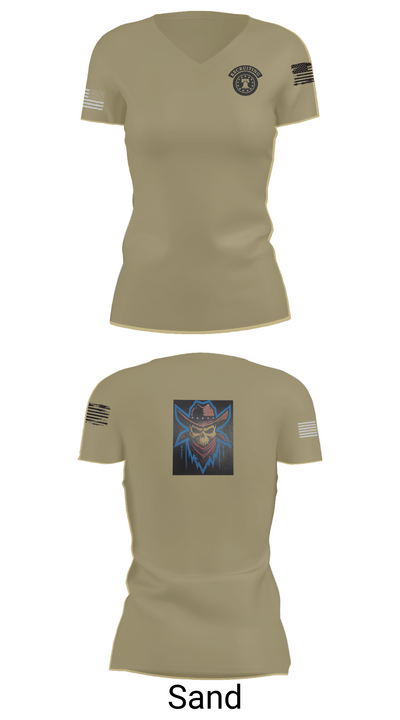 U.S. Army Recruiting Eau Claire 30738905 Women's Short Sleeve V-neck Shirt - 88